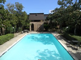 villa marina apartment pool area